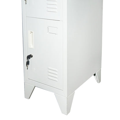 Vestibule, metal cabinet with 4 secured doors 1700x300x450mm Breckner Germany