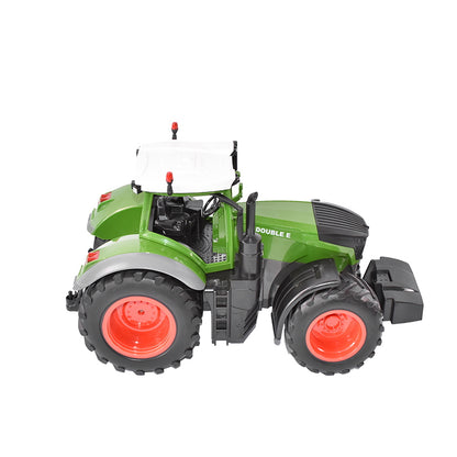 DoubleE RC 1:16 remote control tractor toy 2.4 GHz, lights, sounds 25m range 2.16 km/h speed