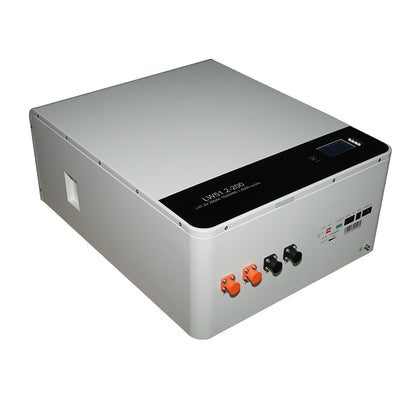 Li-ion LifePo4 Battery 10KWA, 51.2V, 200Ah with BMS, Bluetooth, LCD display, temperature protection Leoch, parallel connection Battery