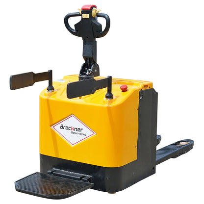 Electric pallet truck with a maximum load of 1.5T, lifting height 85-200mm, forks 1150mm Breckner Germany