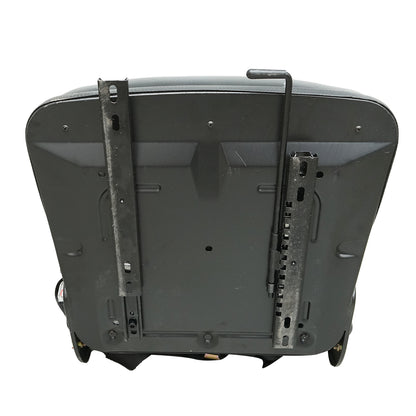 Universal chair with seat belt and armrests for agricultural or industrial machines, forklift