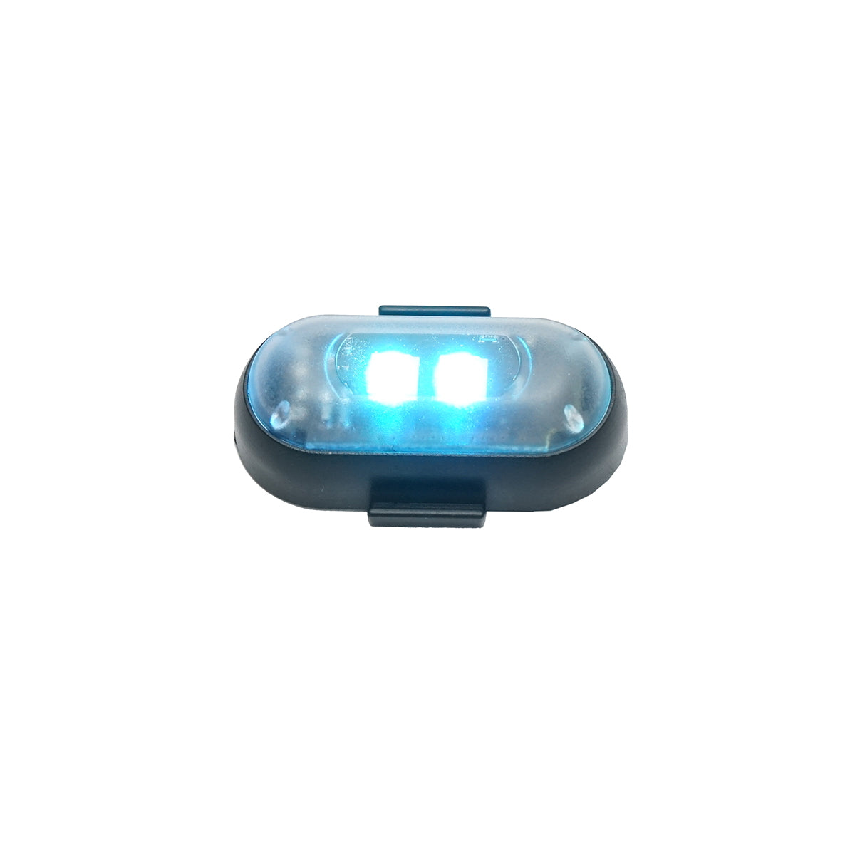 Set of 6 RGB strobe LED lights with remote control, 10 modes, 8 colors, 110mAh rechargeable lithium battery USB-C IP65