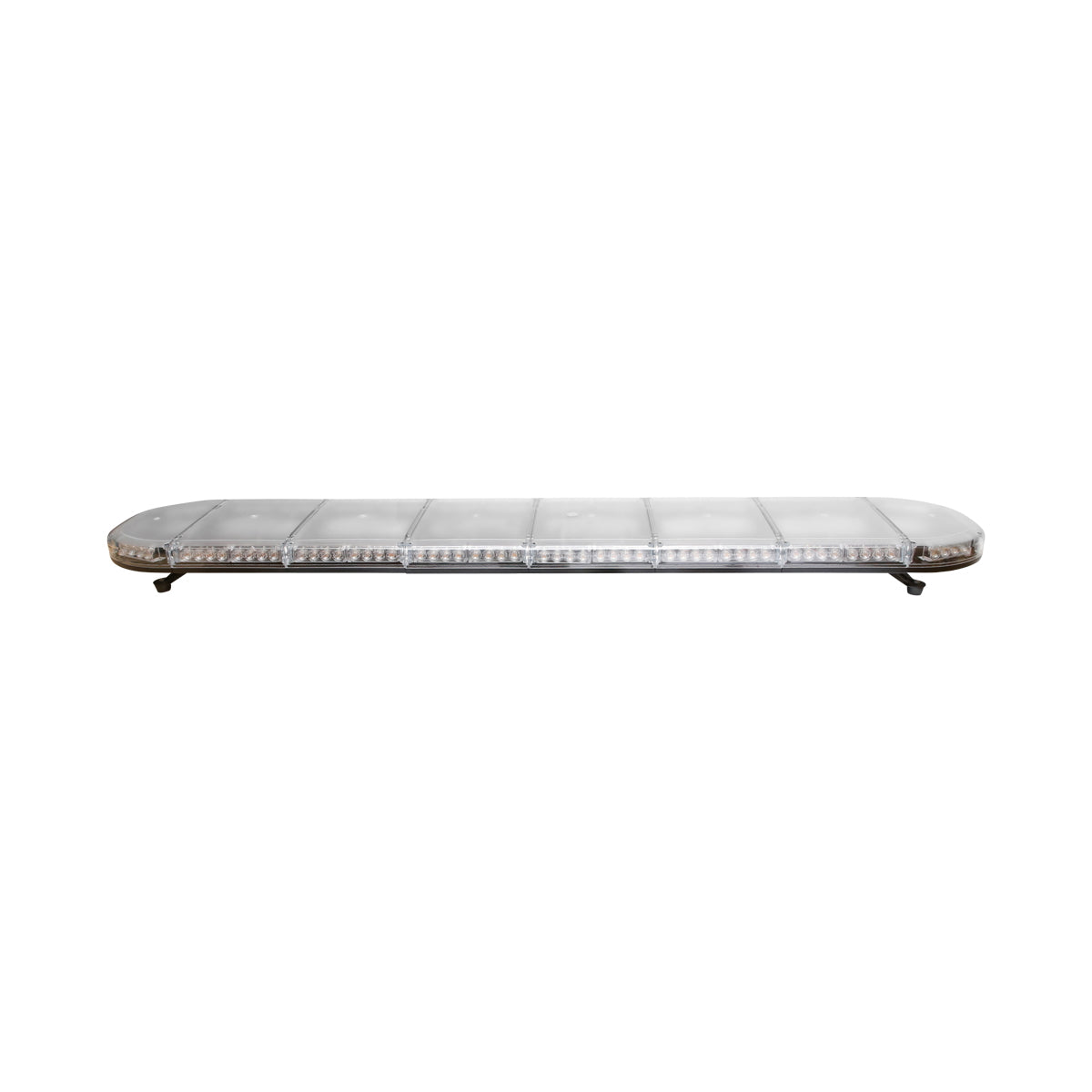 Flashing light ramp 12-24V with yellow light 1750x275x125mm Breckner Germany