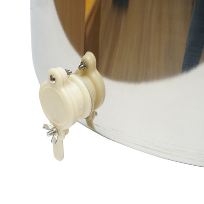 Stainless steel honey extractor with lid for 100Kg of honey