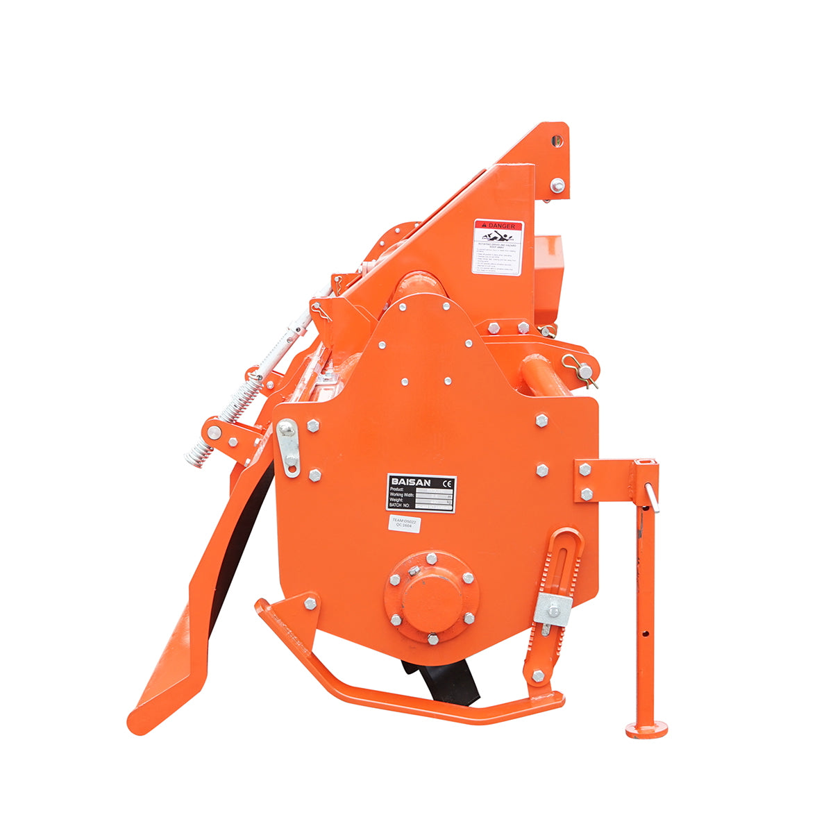 Agricultural tiller with a working width of 240 cm, 60 blades, three-point hitch, including a clutch drive shaft Baisan.