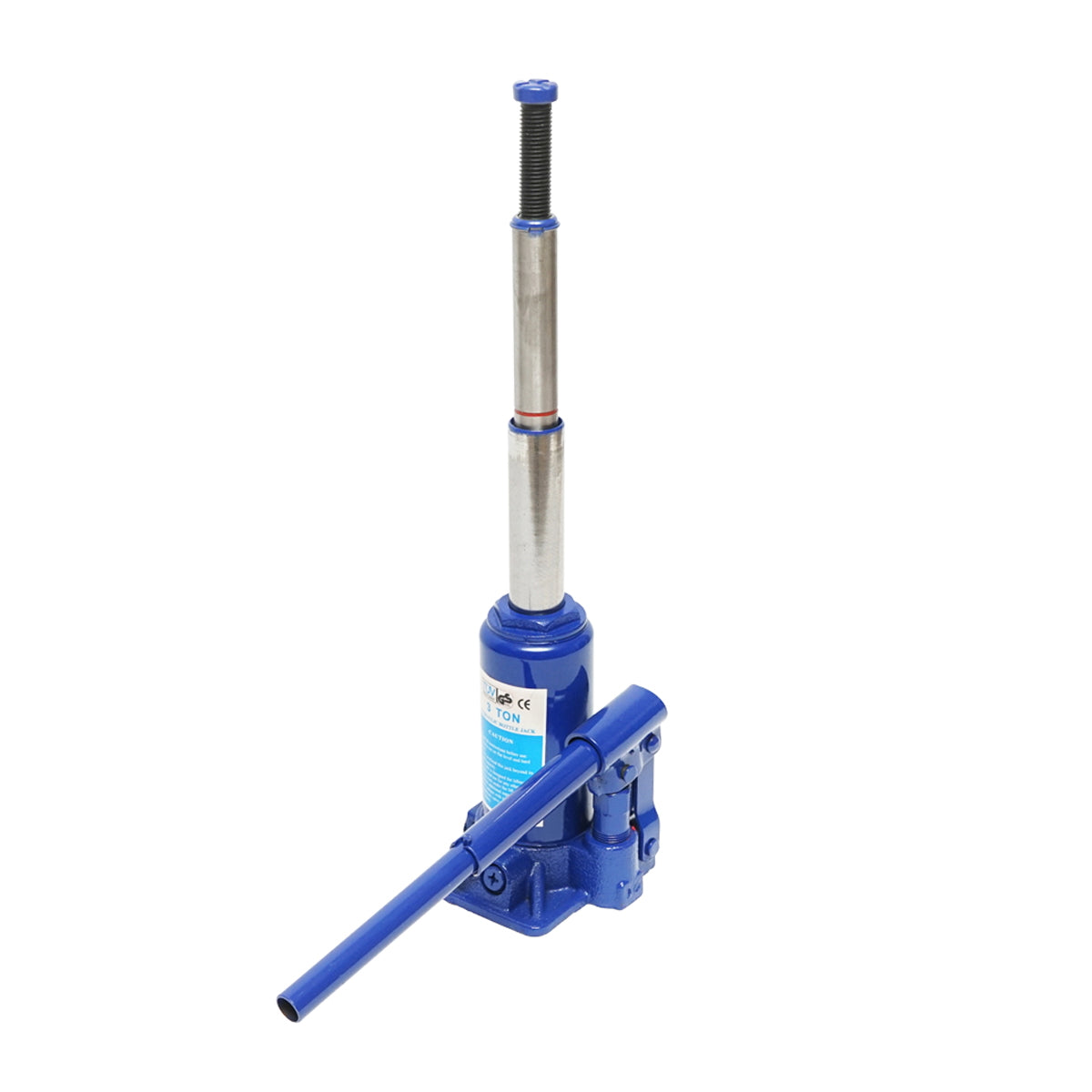 Hydraulic jack with double piston 3 tons 153mm