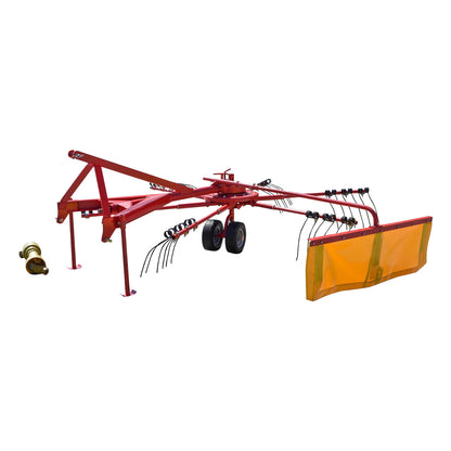 Rotary spider rake with a working width of 2.80m, required power 20-80HP with 6 arms, 280Kg Konig Traktoren