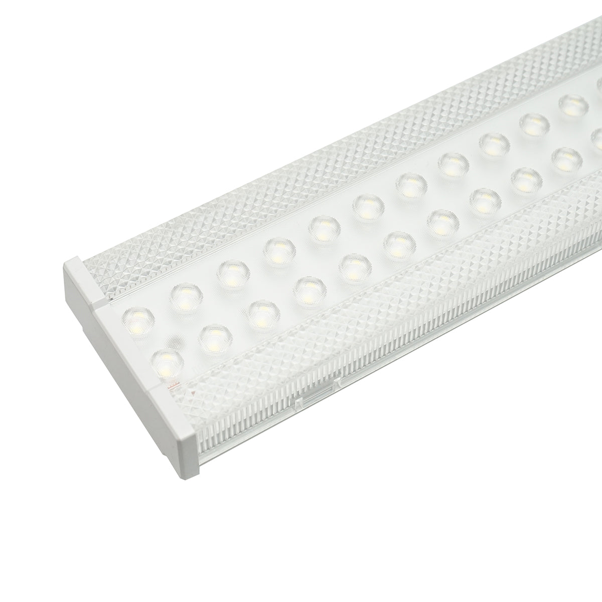 High-Bay LED industrial lighting fixture 120W, 220V, 6000K, 16800LM for halls, warehouses 1500mm IP44 Breckner Germany