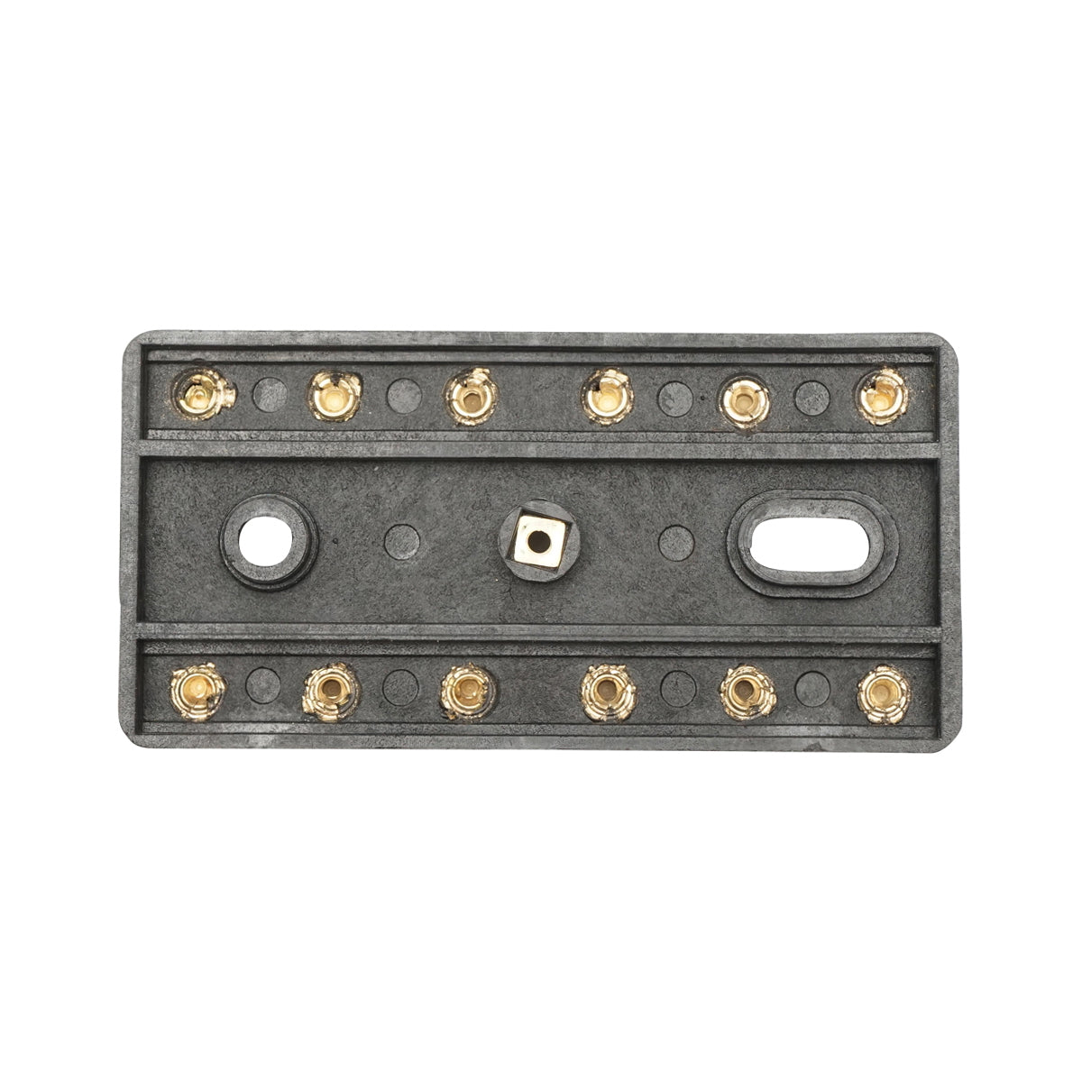 Cylindrical fuse box, 6 slots
