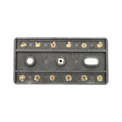 Cylindrical fuse box, 6 slots