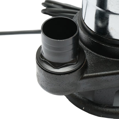 Dirty water pump, submersible drainage with float switch 1000W, 380L/min, height 12m, 220V Breckner Germany