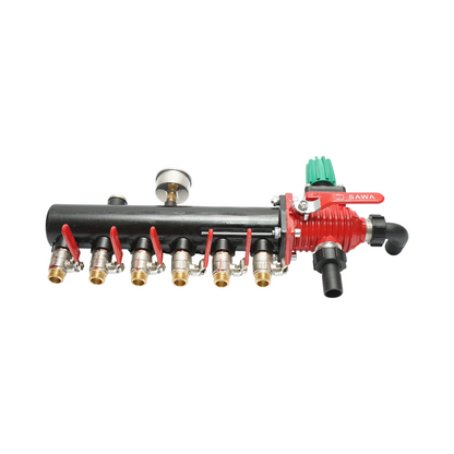 Metal herbicide distributor with 6 horsepower, glycerin manometer 25 bar