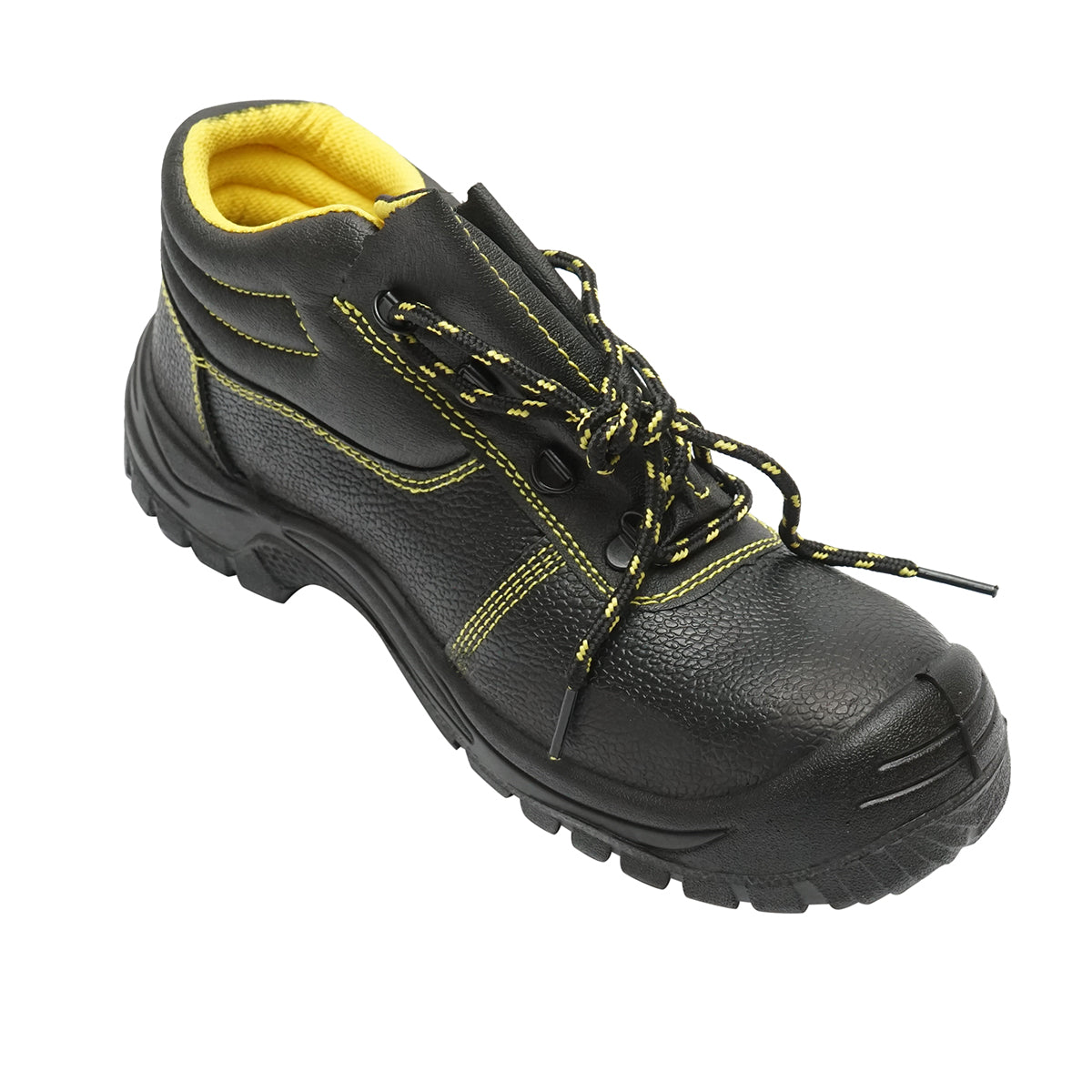 Protective boots with toe cap and steel sole insert, size 40 Crownman