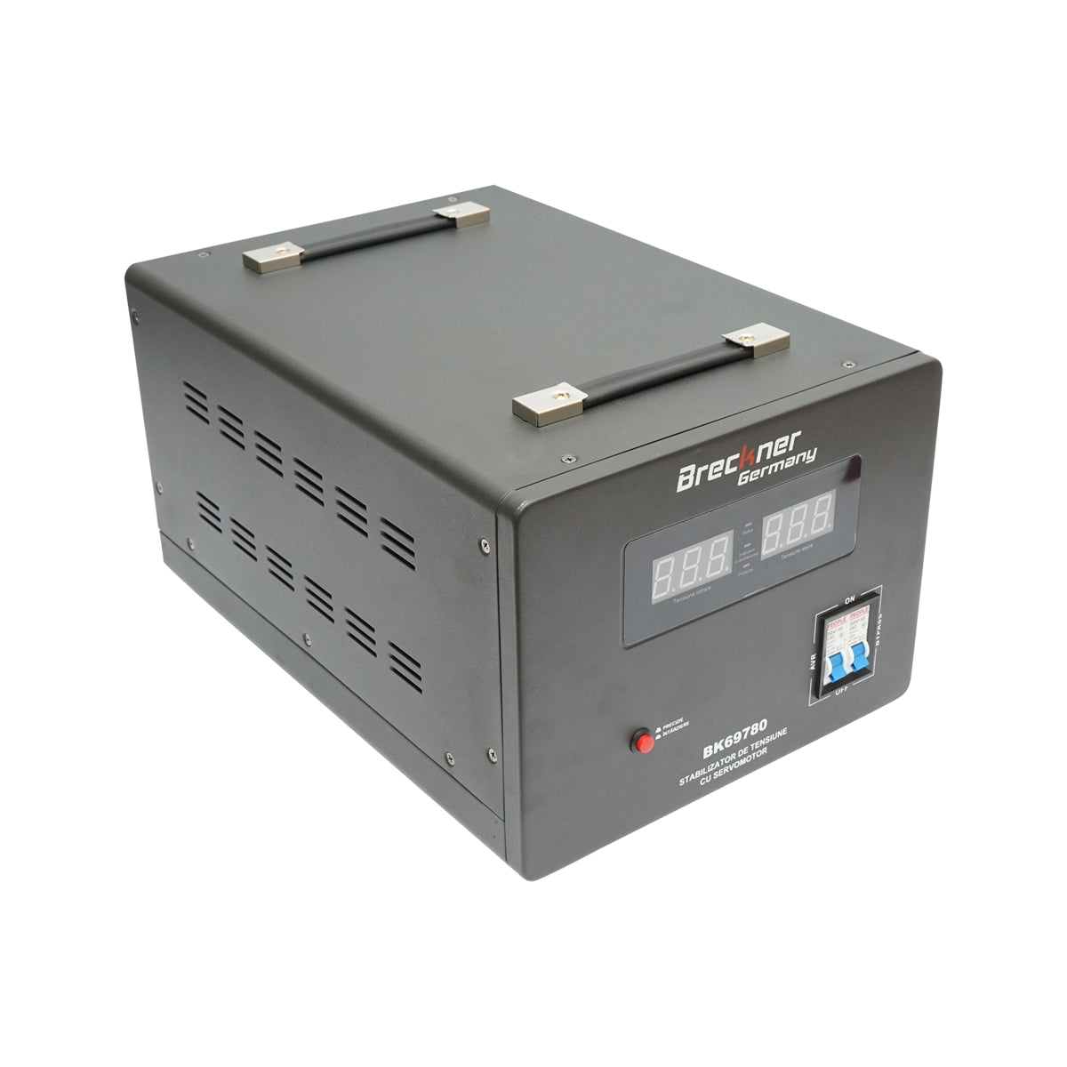 Automatic voltage stabilizer 10000VA single-phase with servomotor Breckner Germany