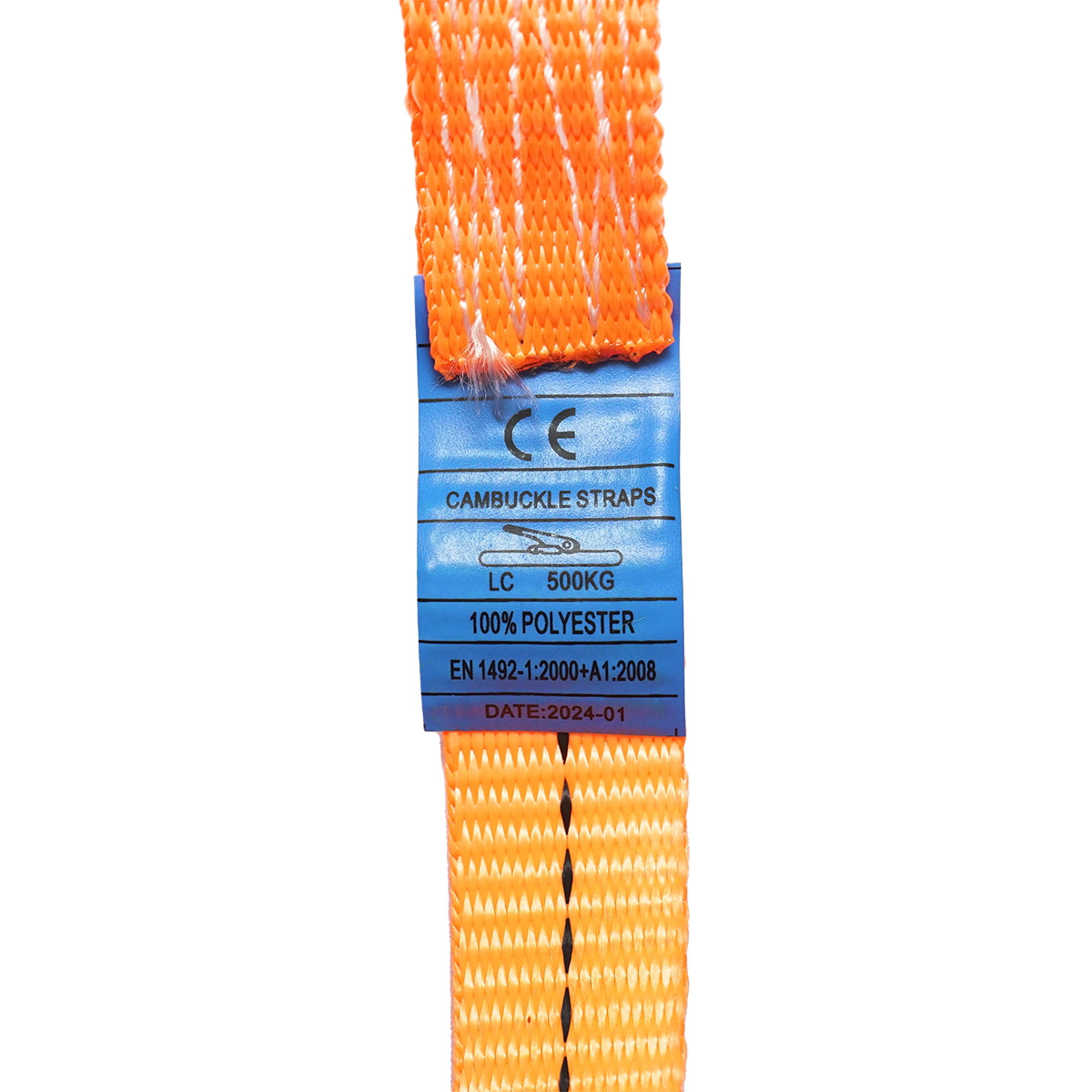 Cargo anchoring strap 2.5m x 25mm 500kg Breckner Germany