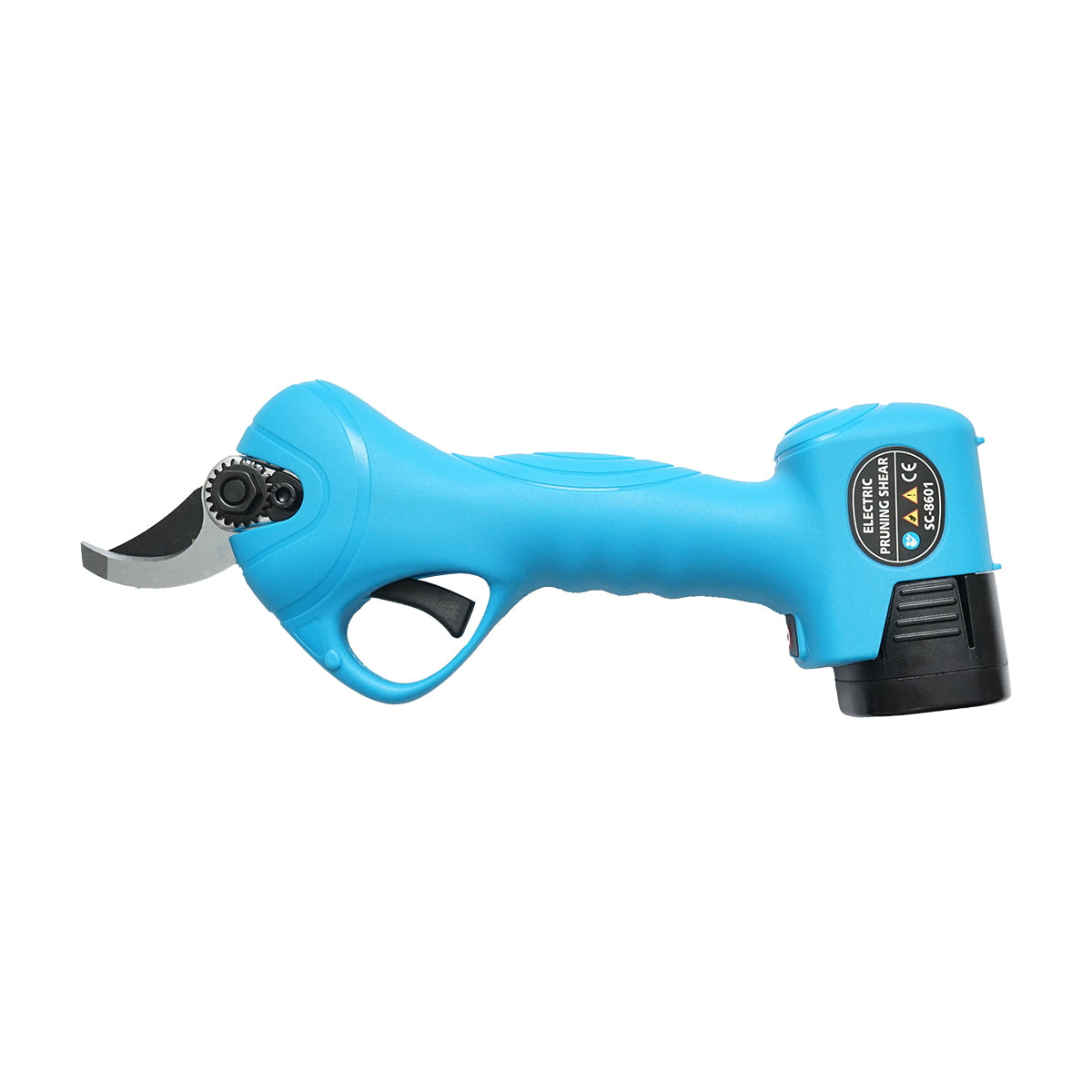 850W electric garden shears with 2 Li-ion 16.8V batteries, diameter 0-25mm