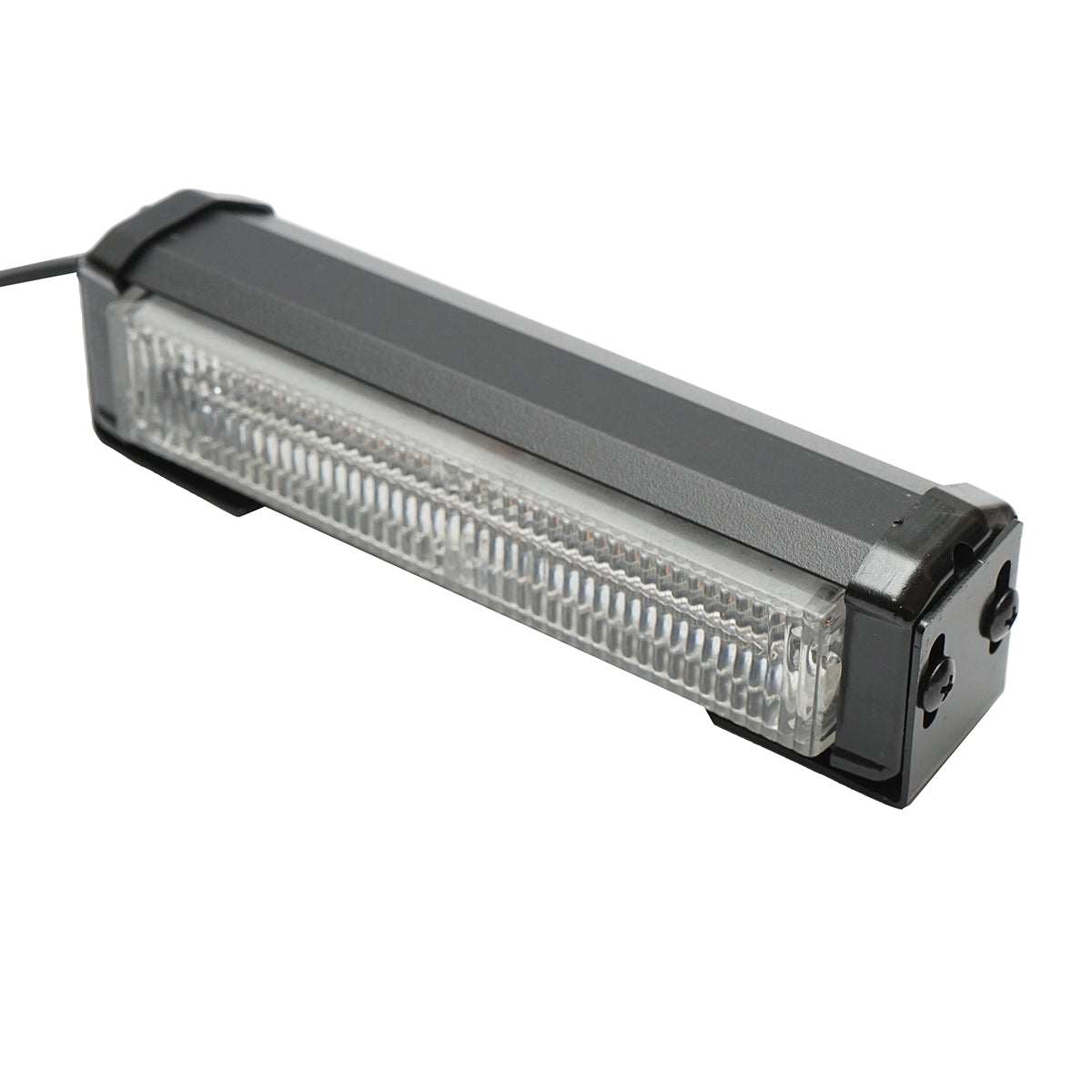 Set of 2 12V LED strobe lights, 18W, 5 colors, aluminum housing 165x42x42mm