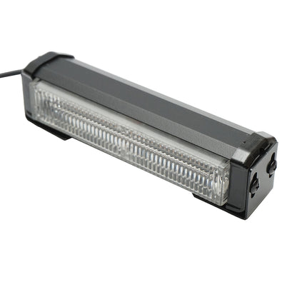 Set of 2 12V LED strobe lights, 18W, 5 colors, aluminum housing 165x42x42mm