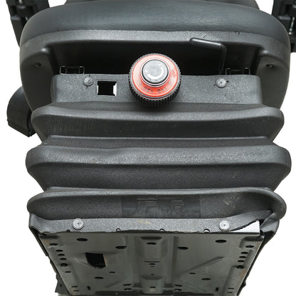 Universal height and weight adjustable seat 40-120kg, armrests and backrest adjustable 50-90° for tractor, agricultural, industrial machinery, forklift