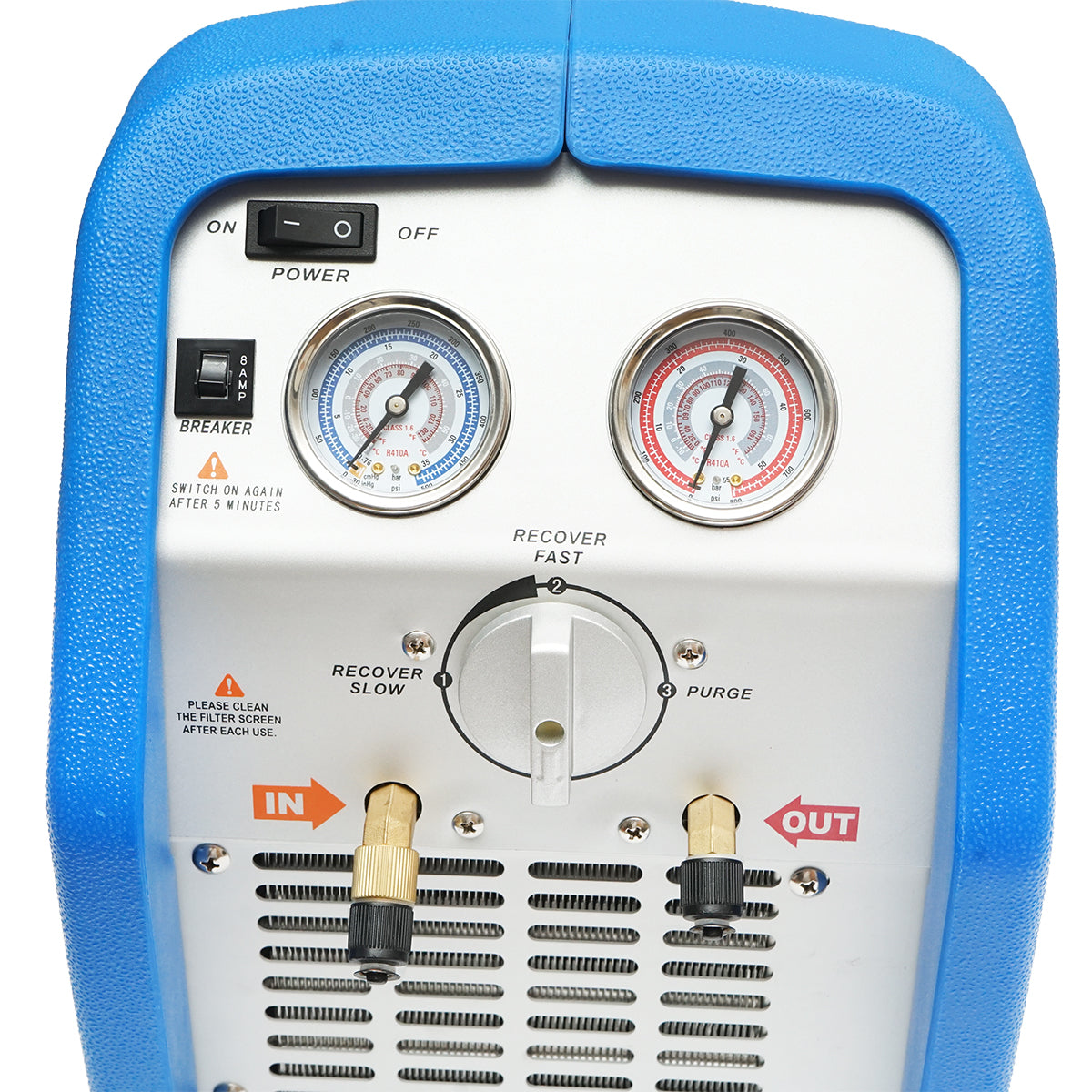 Freon recovery station 3/4 HP, 220V for category III, IV, V