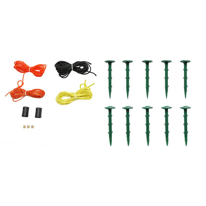 Electric fence netting 120cmx50m with double leg, resistance 0.2 Ohm/m Breckner Germany