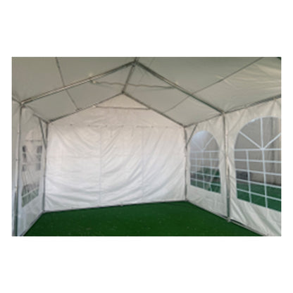 PVC event hall with a width of 3m and a length of 4m, galvanized steel frame