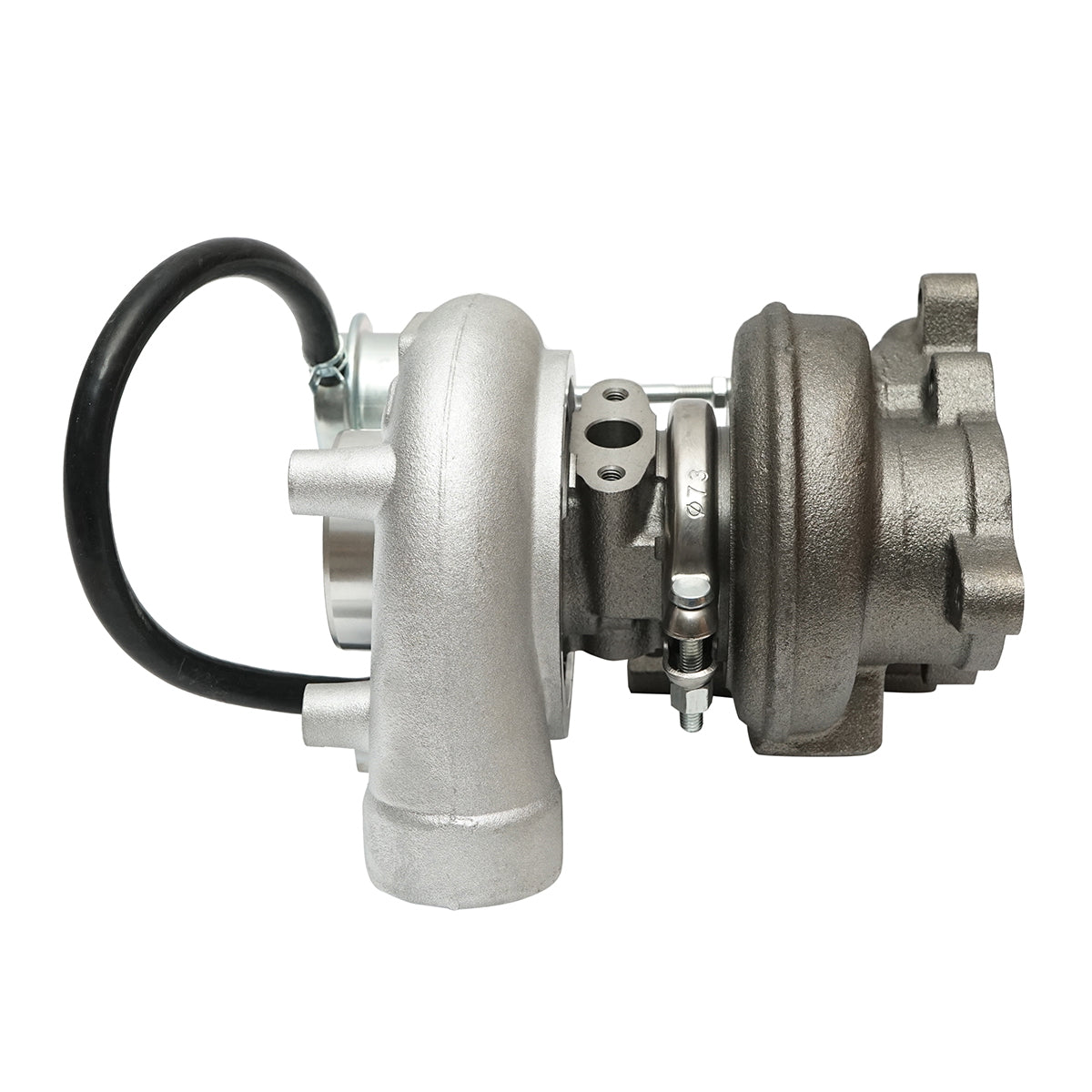 Bobcat Kubota turbocharger, Mitsubishi engine A47G-T, V3800 DI-T, V3800-DI-T-E2CB-BC-1 OEM code 1E153-17013, 49189-00940