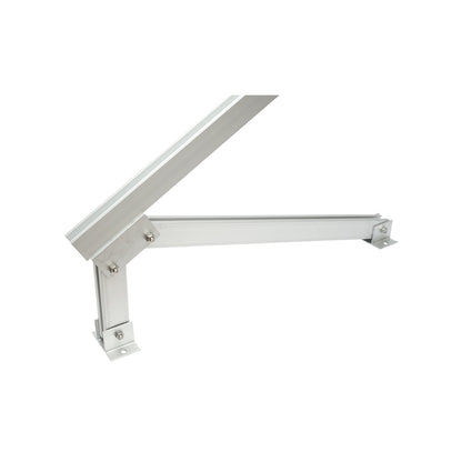 Support kit for mounting photovoltaic panels on the ground and flat roof system B Breckner Germany