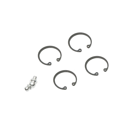 Cardan cross T5 30.2x80 with grease fitting and locks