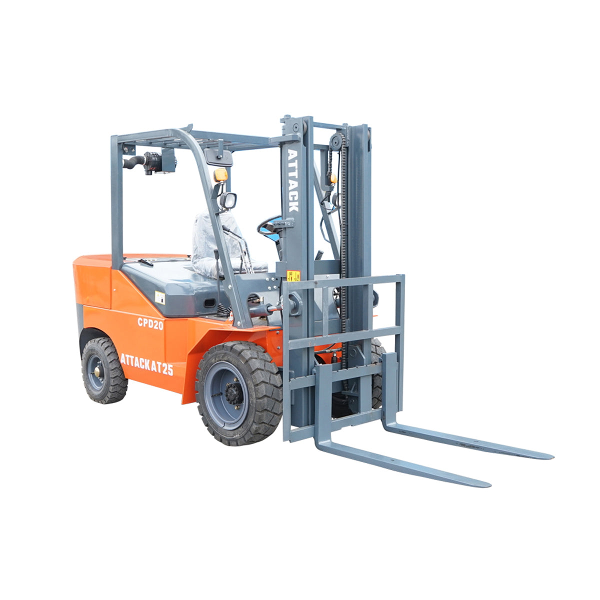 2 Ton duplex forklift, 1.22m forks, 3m lifting height, diesel Konig Traktoren
