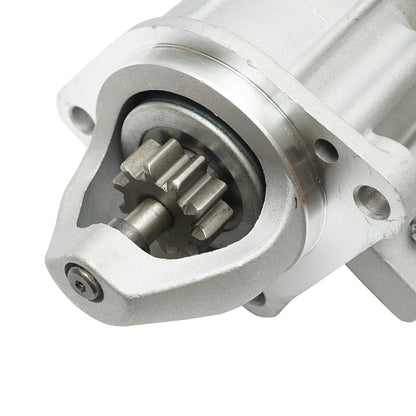 Starter motor Landini, Massey Ferguson, JCB, with Perkins engine OEM code 714/37150, 2873K404, 2873K621, 2873K632, 3586847, 3784889M2, 3784890M1, 3823621M91 Breckner Germany