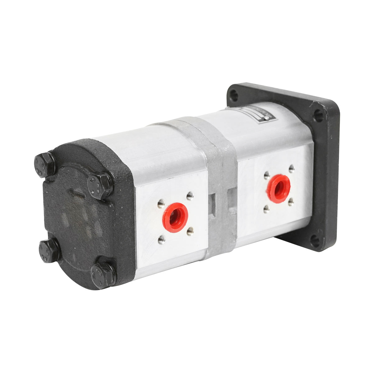 Double acting hydraulic pump on the left, flow 22+14cm3 for New Holland, Case IH OEM 47129338