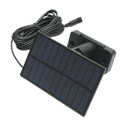 LED lamp with solar panel, remote control, and 1500mAh battery, IP65 Breckner Germany