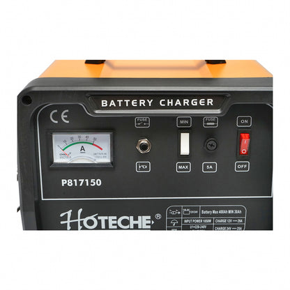 Battery charger/auto battery charger Max 400Ah Min 30Ah 12V/29A-24V/25A IP20