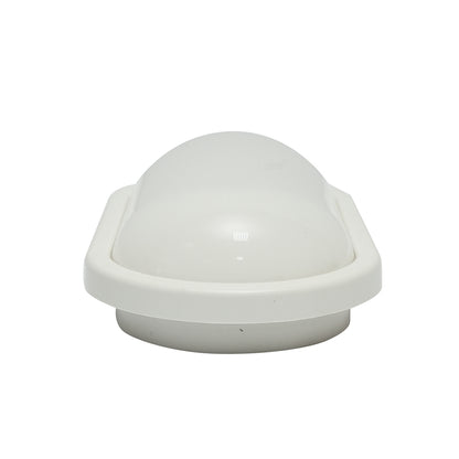 LED ceiling light 15W, 220V, 7000K cold light lighting fixture 215x115x70mm interior/exterior Breckner Germany