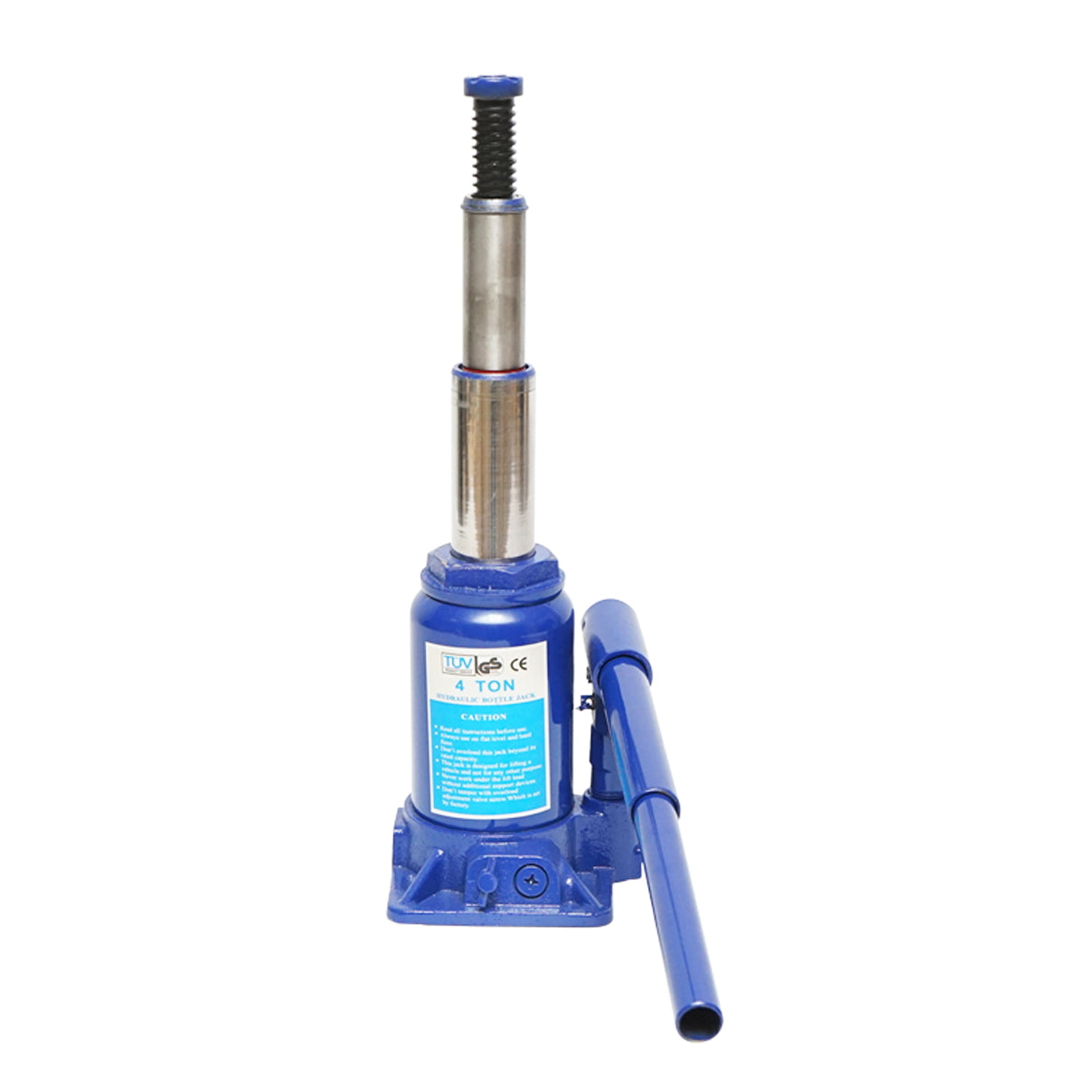 Hydraulic jack with double piston 4 tons 155mm