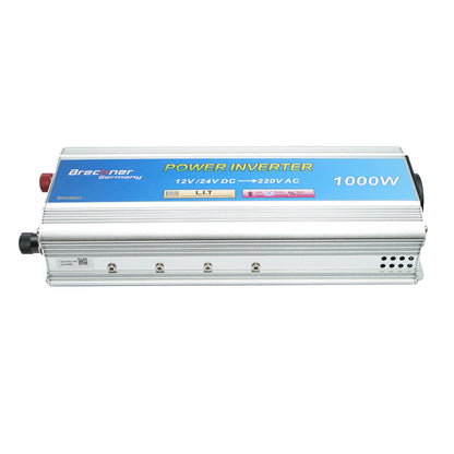 1000W voltage inverter. 12V/24V - 220V modified sine wave 241x95x55mm. Breckner Germany