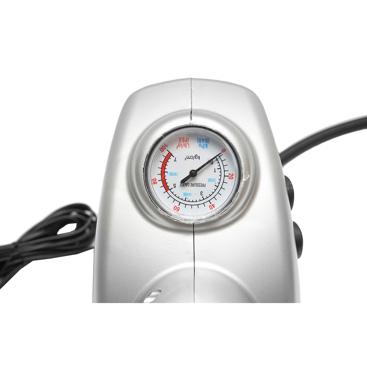 12V 3 in 1 car compressor with flashlight and work lamp, maximum pressure 6.9 Bar. Hoteche