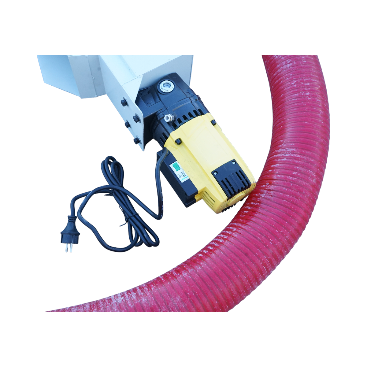 Flexible grain vacuum 220V, 4500W portable with a 5.3m hose, diameter 115mm