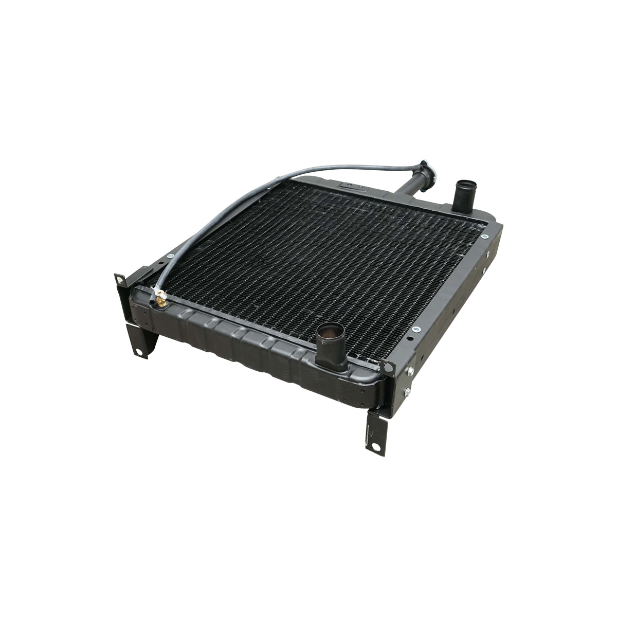 Water cooling radiator with 3 rows of cells for Case IH series 85, 95 OEM code 150-271, 1536373C1 Breckner Germany