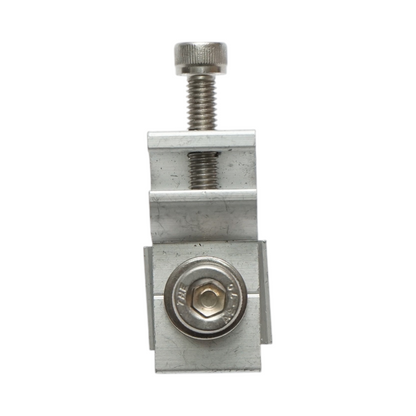 Connection clamp, grounding for photovoltaic solar panel system A Breckner Germany