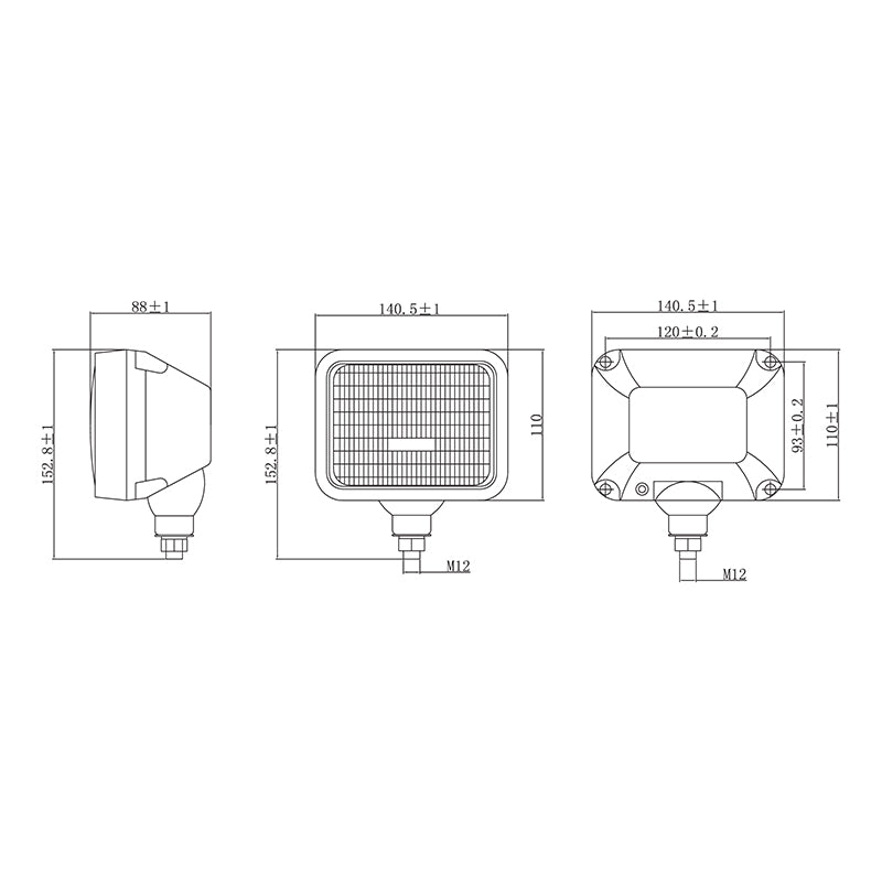Projector lamp 12V HR-B-063 Breckner Germany