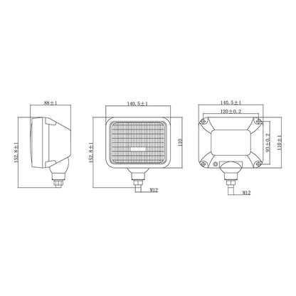 Projector lamp 12V HR-B-063 Breckner Germany