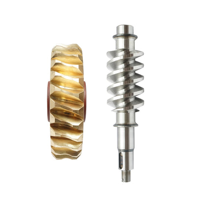 Bronze pinion with worm shaft for Forest Tractor winch