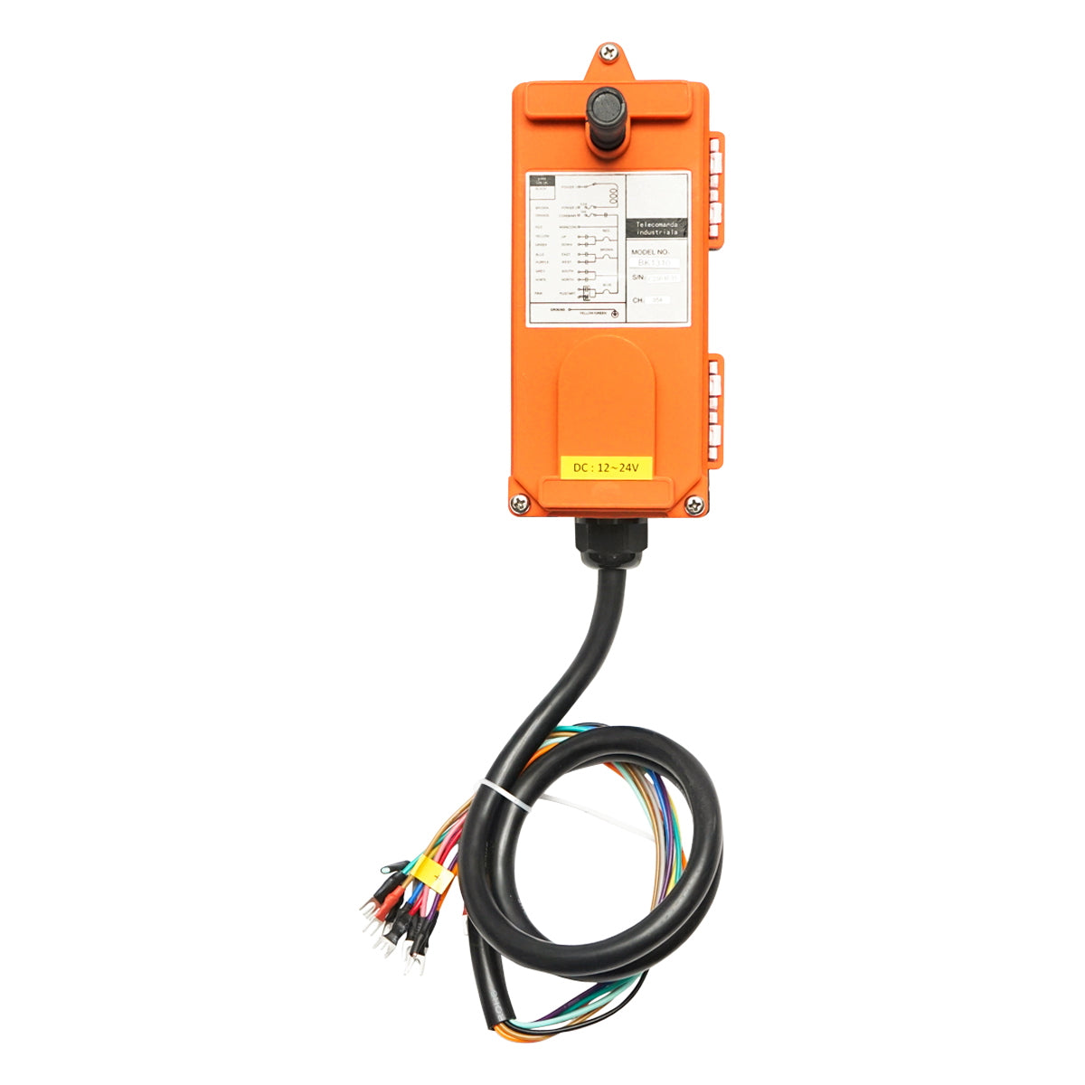 Wireless remote control for Forest Tractor Winch 6 buttons 12V/24V