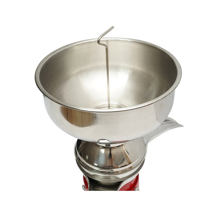 Cream separator from milk or for automatic degreasing 30W, 220V, stainless steel container 5L, capacity 50L/h