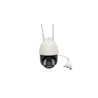 300W LED projector surveillance camera, battery, 60W solar panel, and remote control Breckner Germany