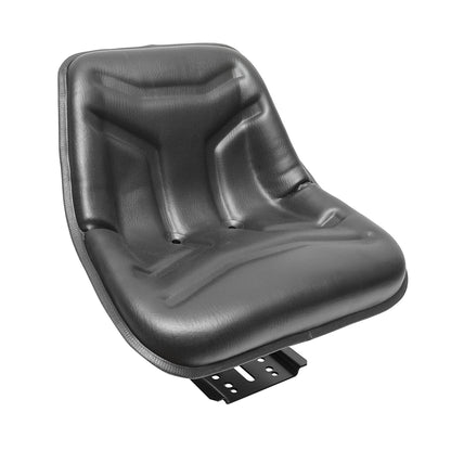 Universal black seat for tractor with height adjustment