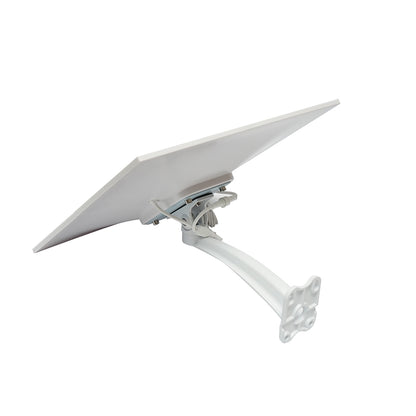 2MP surveillance camera with solar panel and 18000mAh battery, 4G SIM card, 360-degree PTZ rotation, human detection PIR, and Ubox application.