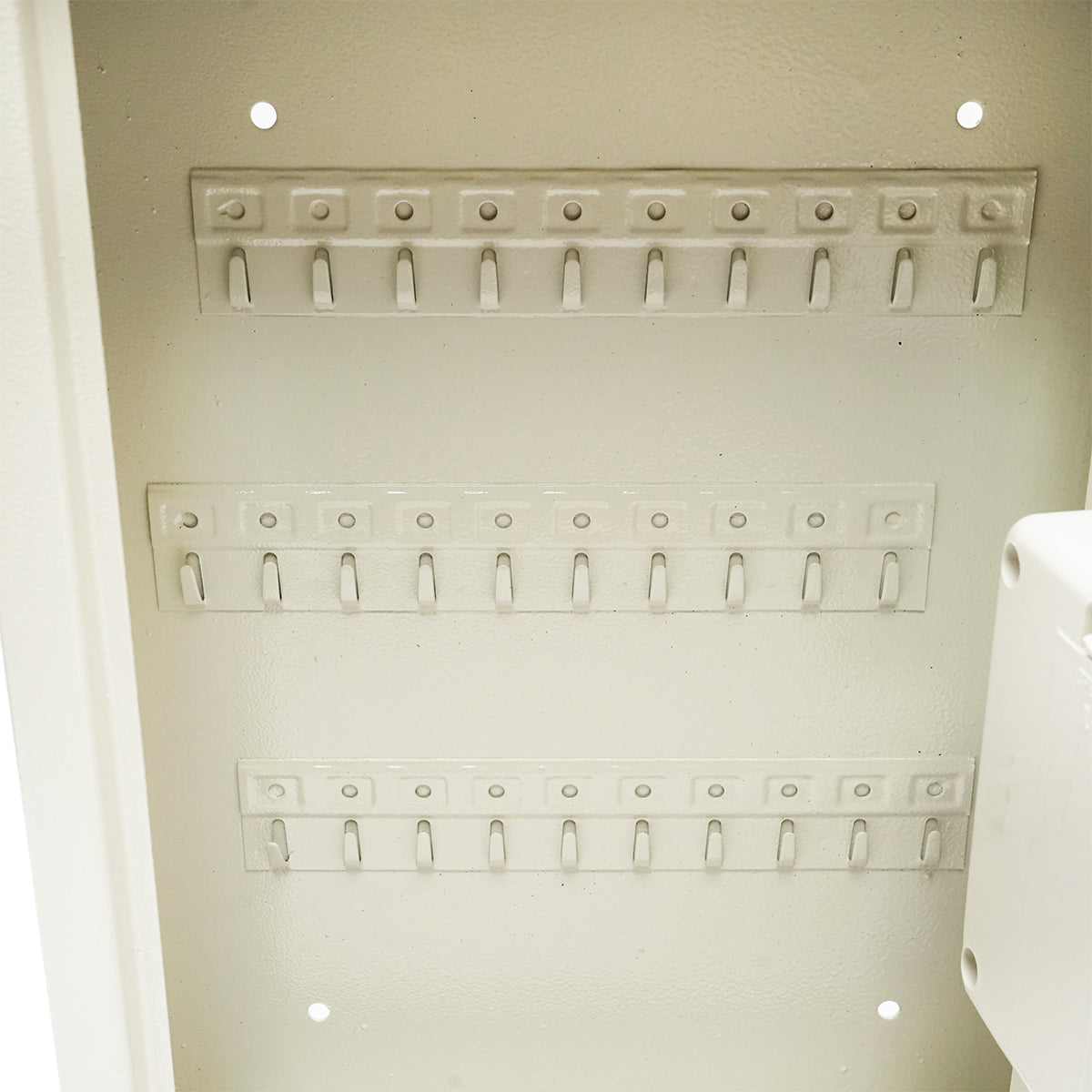 Secured metal cabinet for keys with electronic code 300x450x100mm